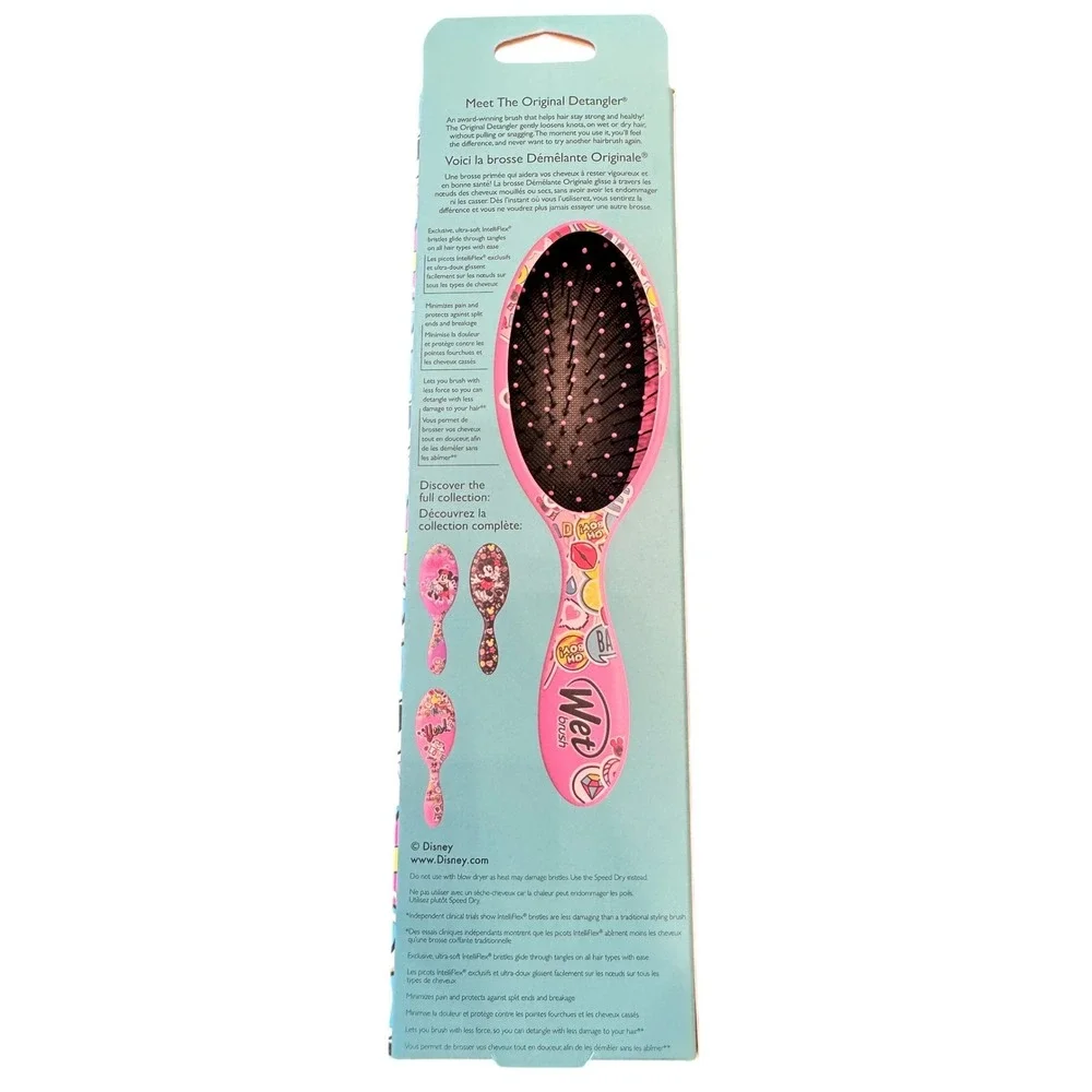 Wet Brush Disney Mickey Mouse Original Detangler Hair Brush Pink Limited Edition